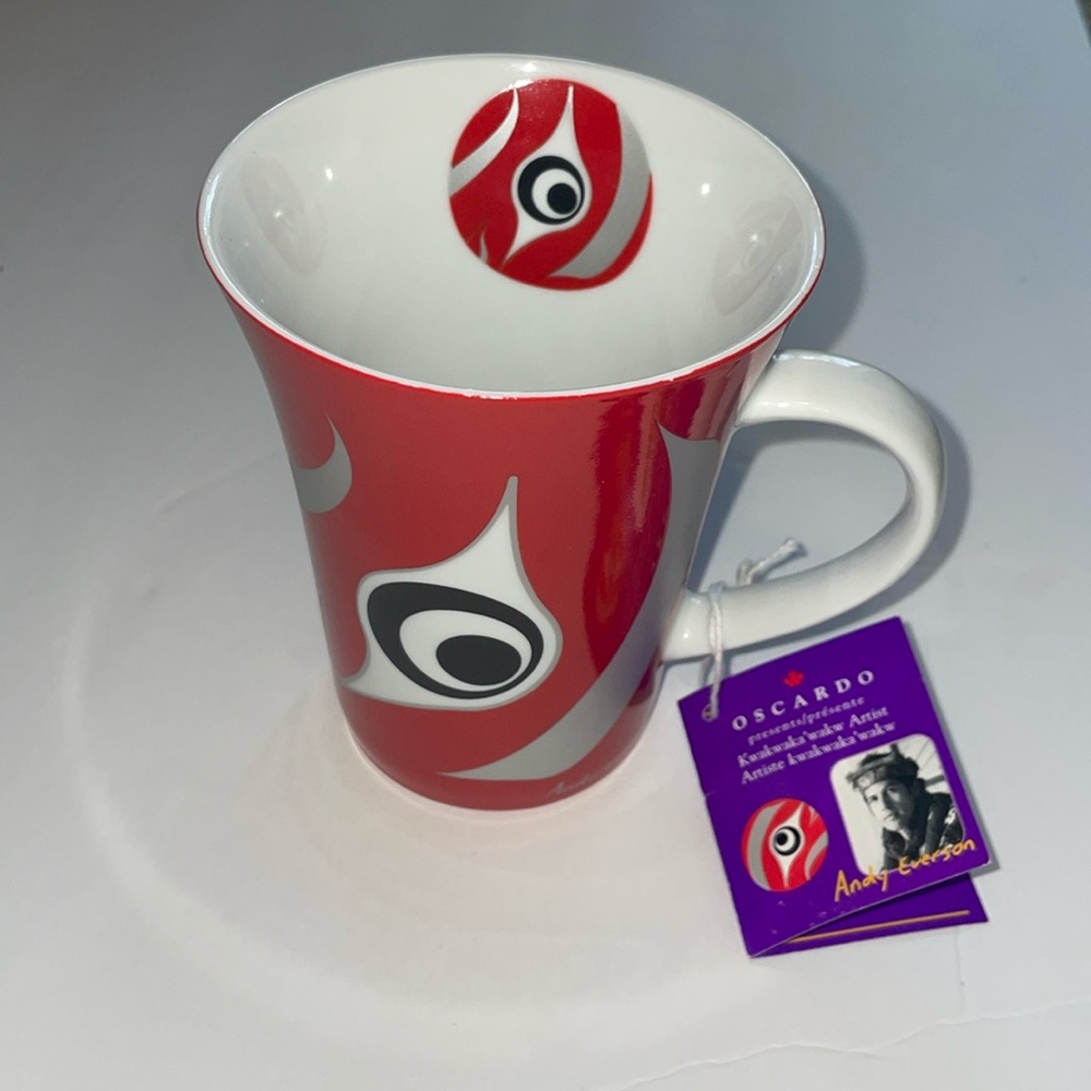 Oscardo mug Andy Everson artist